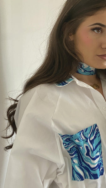 Atlantic Shirt Dress - BLÙ THE LABEL